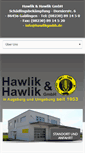 Mobile Screenshot of hawlikgmbh.de